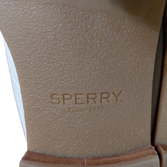 Seaport Levy Convertible Leather Loafers Women's Size 9 M White Flats - Picture 3 of 11